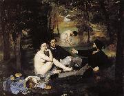 Edouard Manet Grass lunch Spain oil painting artist